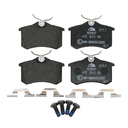 Ate Brake Pad Set, 602937 602937